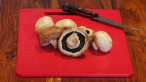 Gomba a konyhában Gombával töltött zsemle - töltött étel