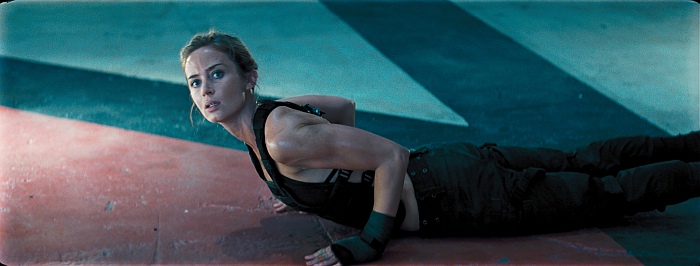 Emily Blunt A holnap határa című filmben