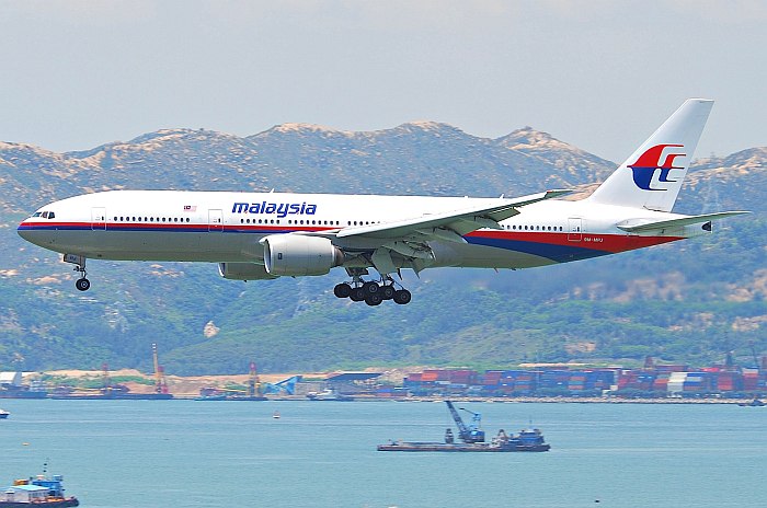 A Malaysia Airlines egyik Boeing 777-ese