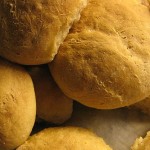 A képne a megsült svéd zsemle látható