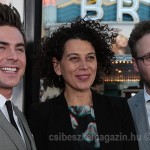 Zac Efron, Donna Langley, Seth Rogen a Rossz szomszédság Los Angeles-i bemutatóján: