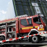 Az új magyar tűzoltóautó