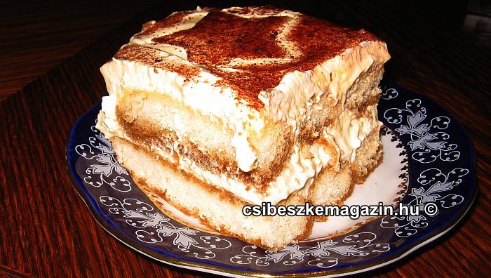 Tiramisu receptje a Csibészke magazinban
