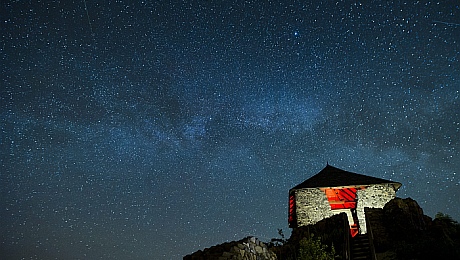 Meteor Salgótarján felett