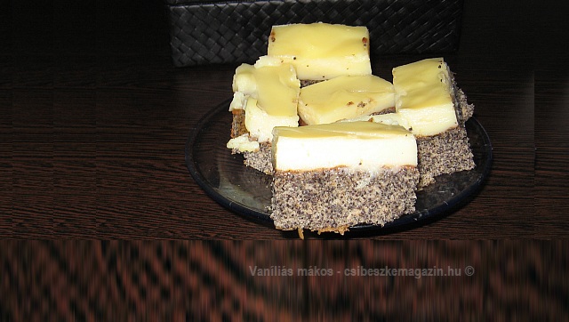 Vaníliás-mákos sütemény receptje a Csibészke magazinban