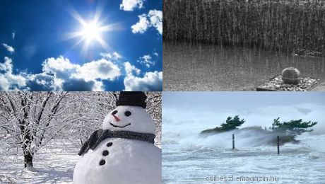 Időjárás - tél, tavasz, nyár , ősz