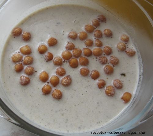 Fokhagymakrémleves receptje a magazinban Fokhagymakrémleves receptje a magazinban