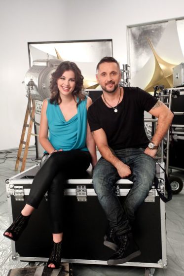 Ördög Nóri és Majka, a Rising Star műsorvezetői