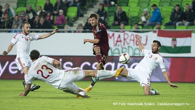 Groupama Aréne, 2014. november 18:Magyarország - Oroszország 1:2
