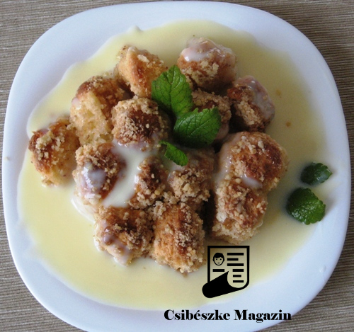 Az aranygaluska receptje - édes kelt tészta